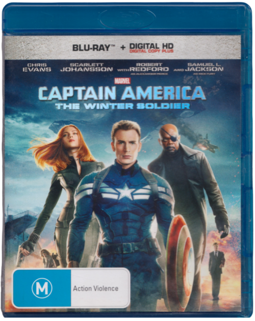 Captain America The Winter Solider Blu-Ray