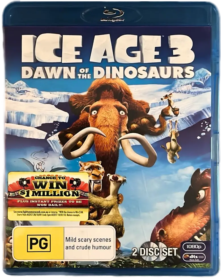 Ice Age 3 Dawn Of The Dinosaurs Blu-Ray - Blu-Ray Store