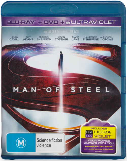 Man Of Steel Blu-Ray + DVD