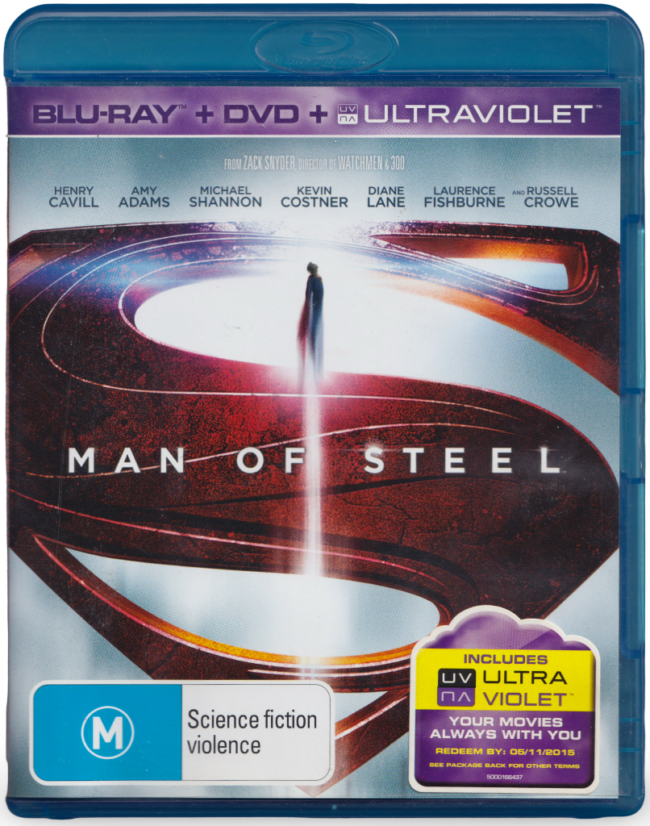Man Of Steel Blu-Ray + DVD