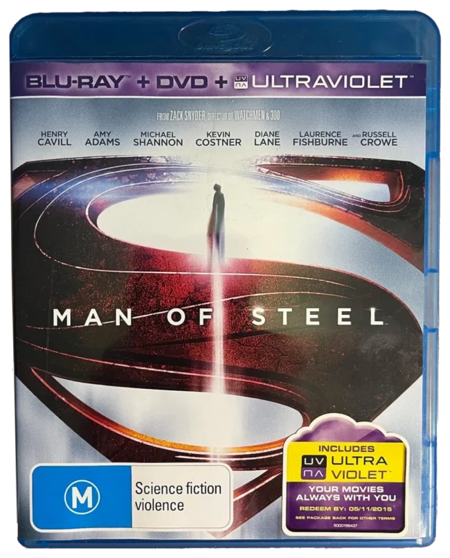 Man Of Steel Blu-Ray