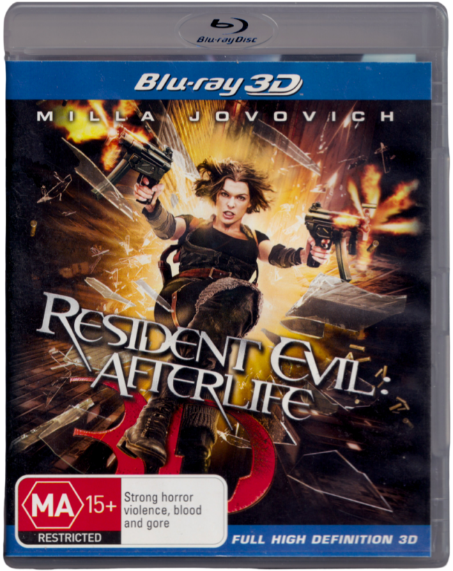 Resident Evil Afterlife 3D BR F (2) Resident Evil: Afterlife 3D Blu-Ray