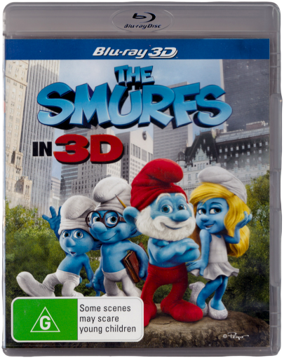 The Smurfs 3D Blu-Ray
