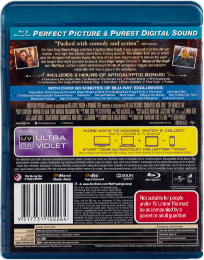 The World's End Blu-Ray