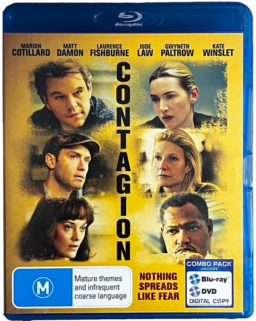 Contagion Blu-Ray - Blu-Ray Store