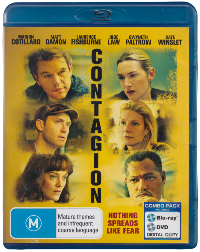 Contagion BR + DVD F Contagion Blu-Ray
