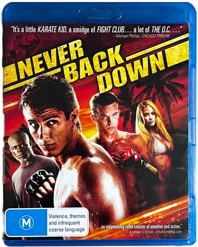 Never Back Down Blu-Ray