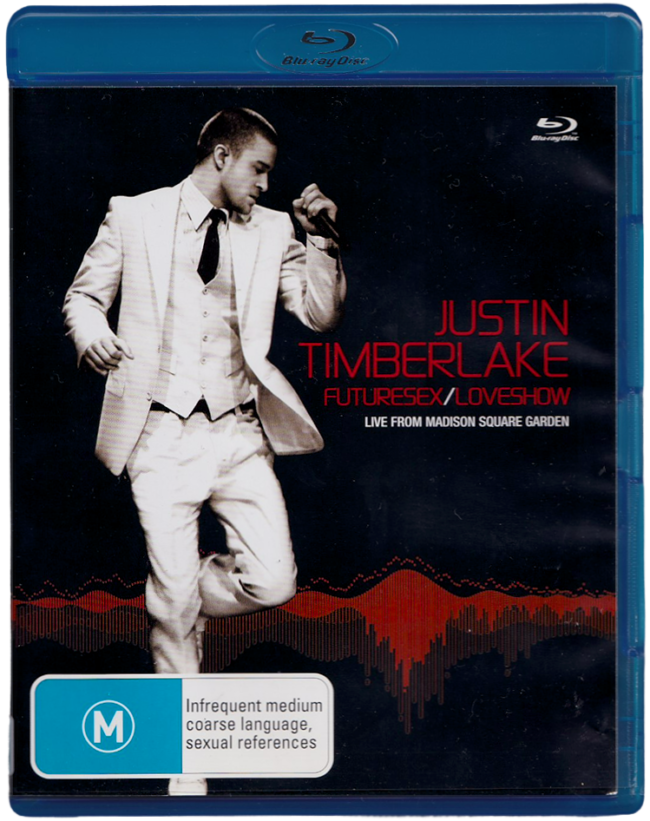 Justin Timerlake Futuresex / Loveshow Blu-Ray