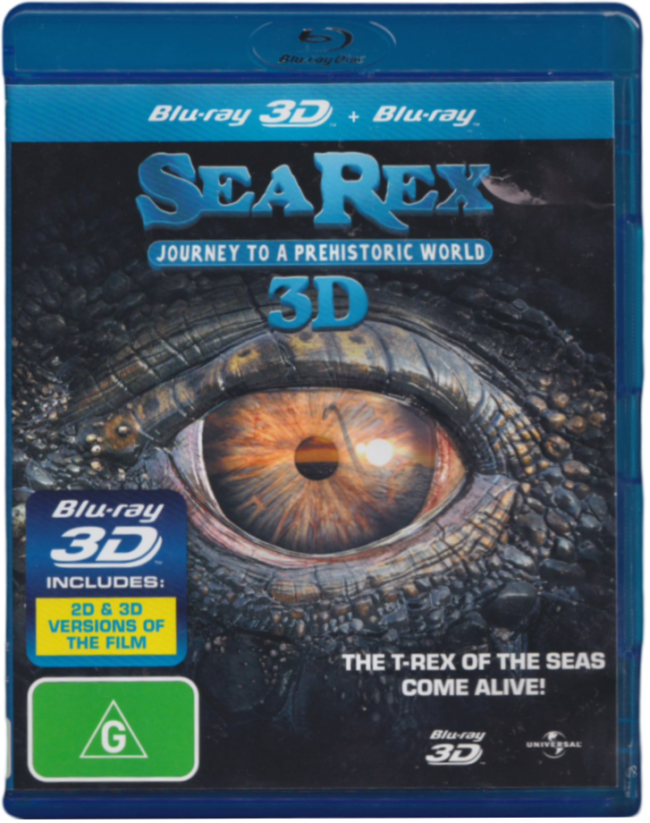 Sea Rex 3D: Journey To A Prehistoric World 3D Blu-Ray