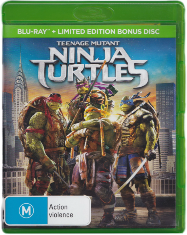 Teenage Mutant Ninja Turtles 2 Disc Blu-Ray