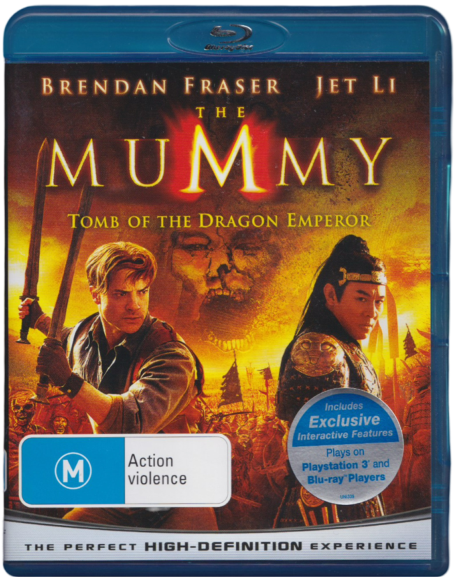 The Mummy: Tomb Of The Dragon Emperor Blu-Ray