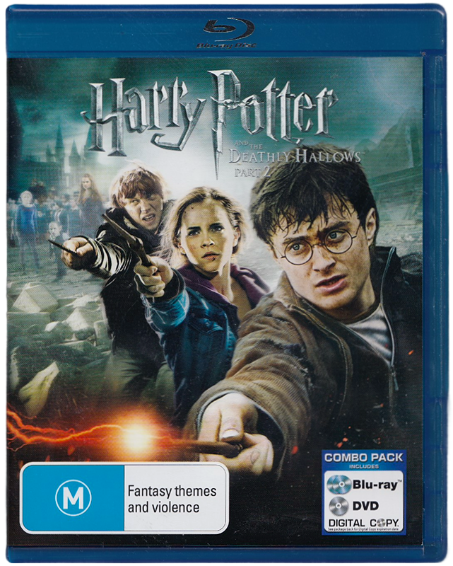 Harry Potter And The Deathly Hallows Part 2 Blu-Ray + DVD